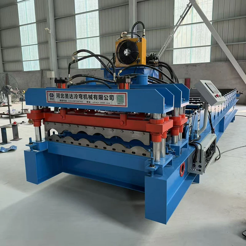 Glazed Roof Tile Roll Forming Machine Glazed Roof Tile Roll Forming Machine